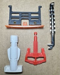 Vintage 1980s Kenner M.A.S.K. Vehicle Parts Lot – Razorback, Stiletto, Stinger