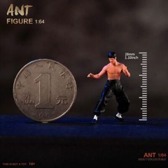 1/64 Figure Toy Chinese Kungfu Doll Scenes Miniature Combat Martial Art Diorama