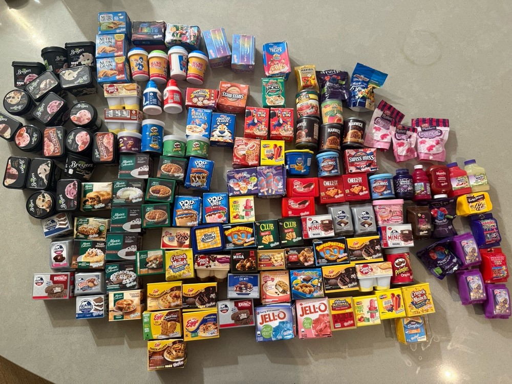 Shopkins Real Branded Minis with Figures Included Lot 148 Pieces