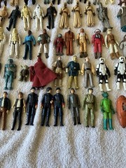 1977 – 1984 Vintage Star Wars 75Action Figures Original Kenner