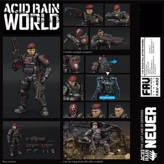 HiPlay TOY ALLIANCE Acid Rain World 1/18 Neuer Action Figure FAV-A92