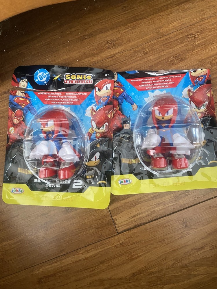 DC SUPERHEROES x SONIC Series 2 – KNUCKLES as SUPERMAN 2.5″ Mystery Blind Bag