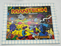 Vintage Remco ManTech Robot Warriors LaserTech Figure – Complete w/ Box & Comic