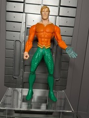 2003 AQUAMAN JUSTICE LEAGUE OF AMERICA SERIES 1 DC DIRECT 6.5” LOOSE FODDER