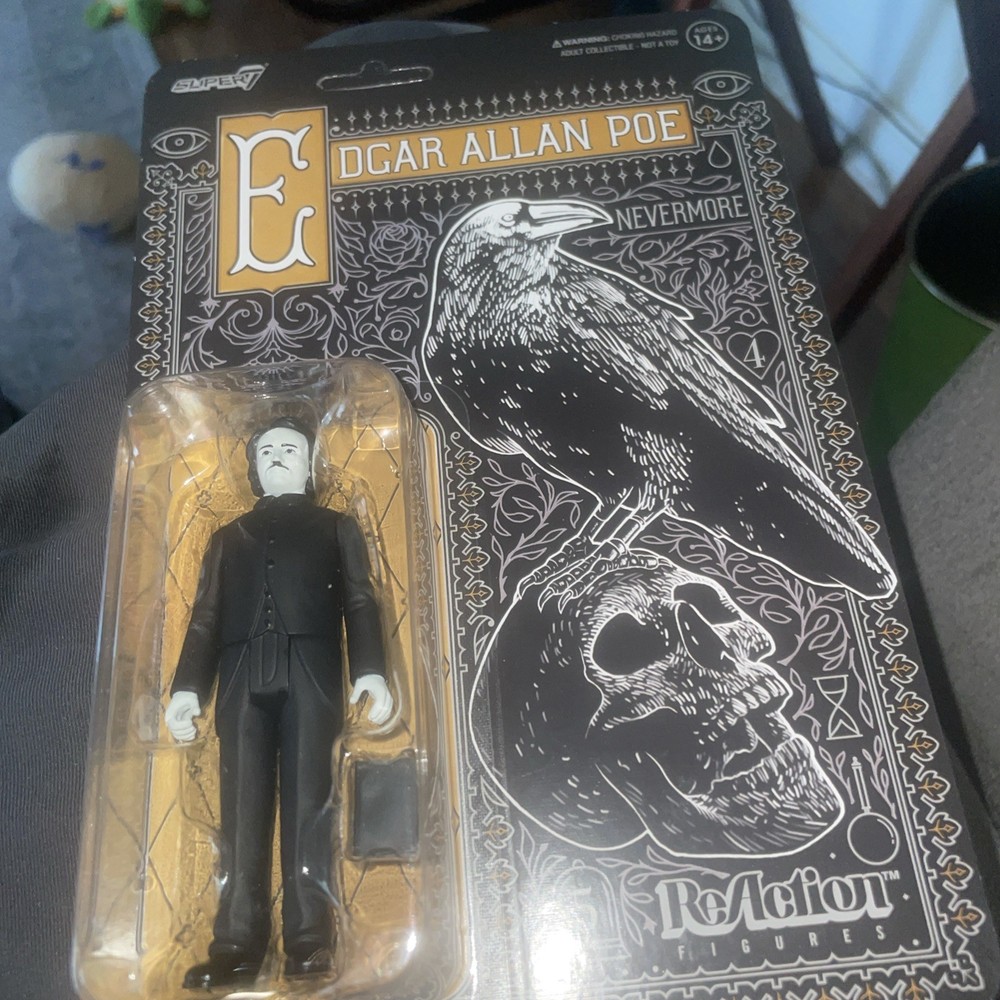 Edgar Allen Poe Super7 Reaction Action Figure