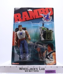 Fire Power Rambo from Rambo Force of Freedom 1985 Coleco Figure NEW SEALED