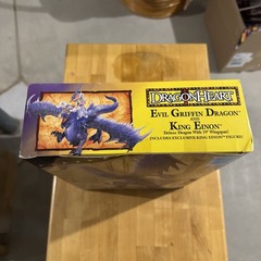 Dragonheart Evil Griffin Dragon & Rider King Einon Deluxe Set Kenner 1996