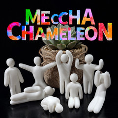 3D Printed Meccha Chameleon Figurines – Collectable Hider Pose Figures