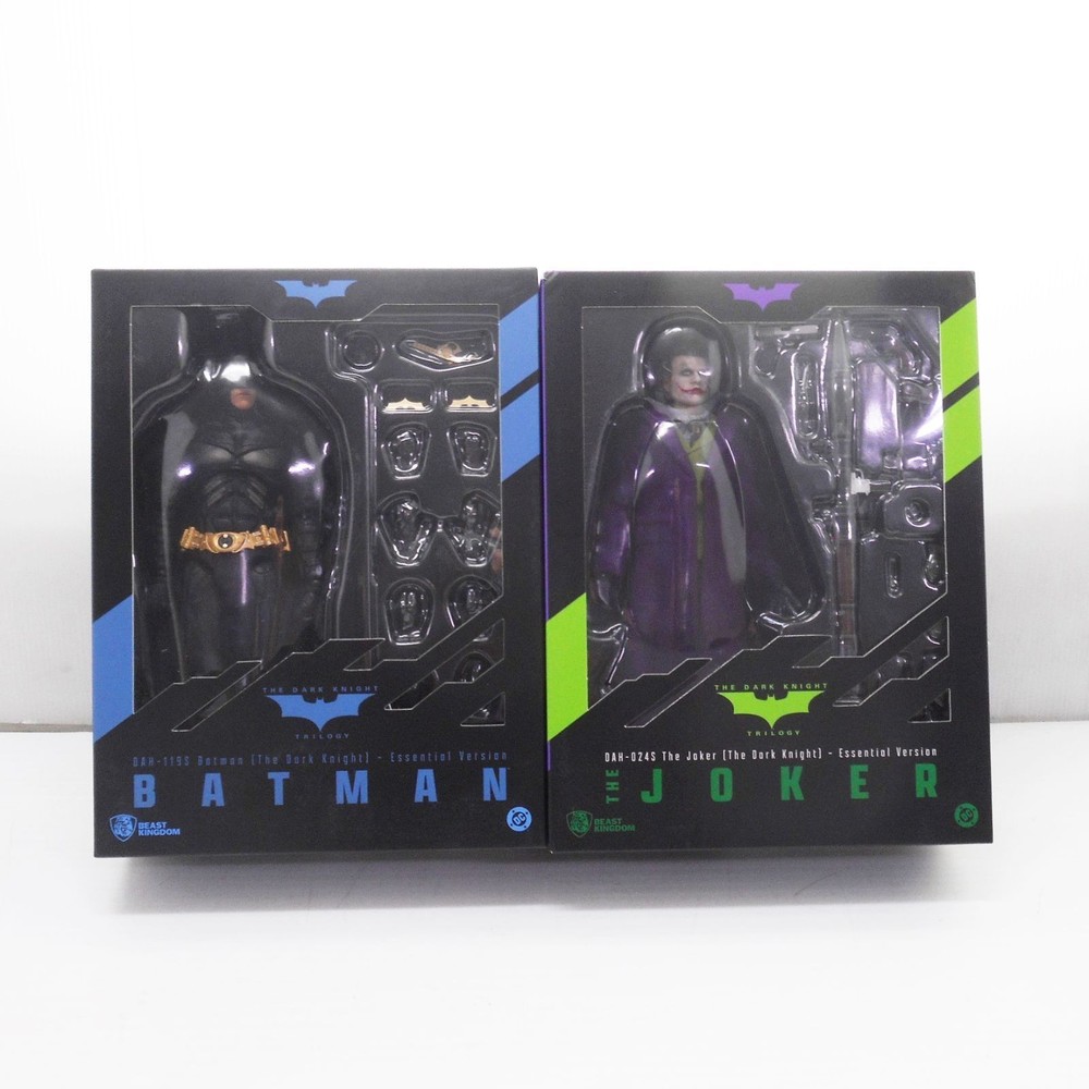 Beast Kingdom DAH Batman & Joker The Dark Knight Dynamic 8ction Action Figure Se