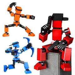 3d Printed Robot Toy Articulated Movable Action Figure Shapeshift dummy toys Kit