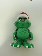 Grinch Cute 3D printed Mr Grinch Santa Hat Articulated Fidget Toy