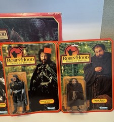 Kenner Robin Hood Battle Wagon Net Launcher Bola Bomber Figures Sealed! Lot (A)