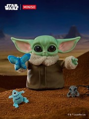 Star Wars Grogu Look What I Got Series Vinyl Plush Collectible Doll Toy New