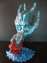 OCTO HAND Custom Kidrobot Santa Cruz Skateboards Screaming Hand Figure
