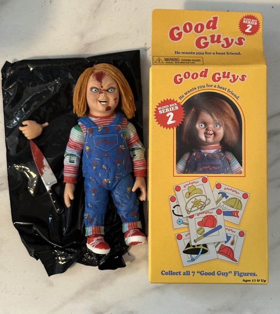 LAUGHING BLOODY CHUCKY – NECA CHILD’S PLAY SERIES 2 BLIND BOX 1:12 ACTION FIGURE