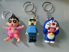 HUGE LOT 40 Mini Blind Box Bundle KEYCHAIN Minecraft Doraemon Crayon Shin-chan