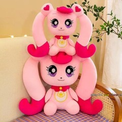 Catch! Teenieping Plush Rag Doll HEARTSPING CHACHAPING Girl Toys 14in/20in