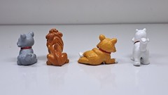 Jasman Figures Lot My Precious Pets 2 Cats and Dogs Vintage Small Plastic 90s