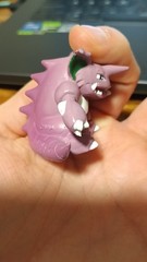 Vintage Nidoking Pokemon Nintendo Action Figure Pencil Topper Figurine Toy Vtg