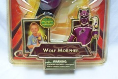 power rangers jungle fury wolf morpher 2008 new