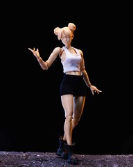 Romankey X COWL 1/12 Anime Little Girl Flexible Joint Body 6” Action Figure