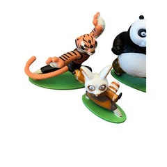 Kung Fu Panda DecoPac Cake Topper Figures Po Tigress Shifu 3 Piece Set DreamWork