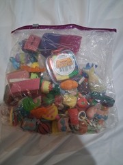 Erasers Mixed Lot Set, Multicolor