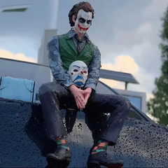 The Joker Figure Car Accessory – Car Mounted Joker The Dark Figure 18cm