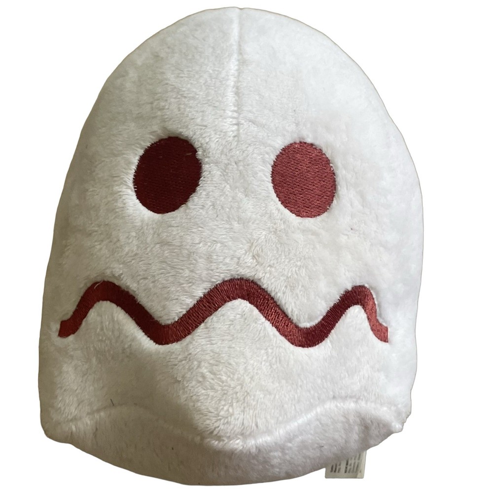 Bandai Namco Ms. Pac-Man 7″ White Pellet Plush Ghost Licensed Plush Video Game