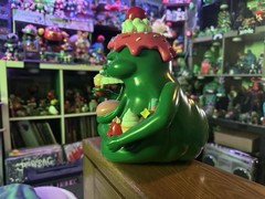 Unbox industries X Refreshment Toy Soft vinyl Slimer Sofubi Ghostbusters Rare