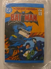 Complete Set 8 1981 Leaf DC Secret Origin Mini Comics 6 STILL SEALED WITH CANDY!