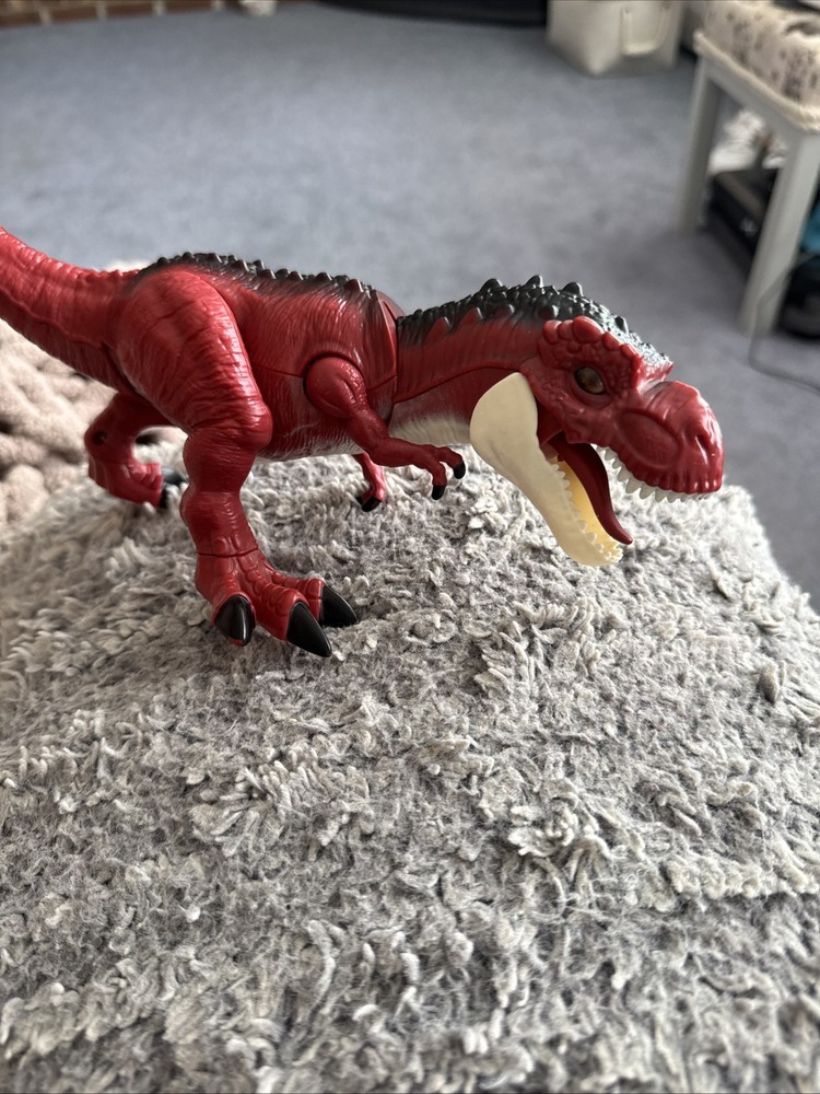 Zuru Robo Alive Dino Action T-Rex Dinosaur Red 10″ Roaring Action Dino Works