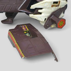 GLASSLITE SIDE GUNNER / NAVE ESTELAR DE COMBATE – VINTAGE STAR WARS BRAZIL 80s