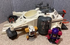 1984 Ideal – Robo Force – Command Patroller Vehicle & 2 Robots -Cruel & Sentinel