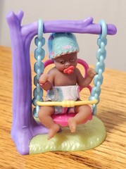 Zuru My Mini Baby(Awake Triplets)Series 1 w/Stroller, Bunny Chairs, Book & More!