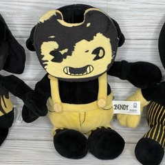 Lot Of 3 BENDY AND THE INK MACHINE Plush Bendy, Audrey, Sammie Lawrence 9-10”
