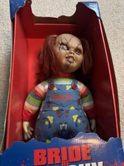 CHILD’S PLAY Bride of Chucky 16″ Doll Scar Version – Sideshow Toy (1999) Horror