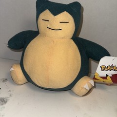 New Pokemon Snorlax Plush Doll Stuffed Toy Kids Official Licensed Authentic