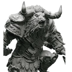 Minotaur Warlord – 32mm & 75mm Miniature for Tabletop RPGs