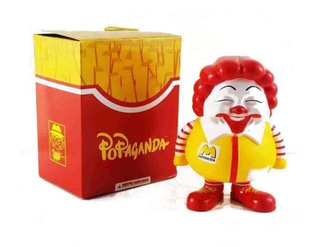 Original MC Supersized 3-inch Mini Figure by Ron English Popaganda Mindstyle