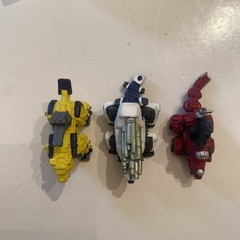 Lot of 12 Zoids Mini Figures 2000’s Battle Champions Tomy – See Description
