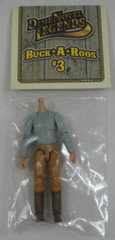 Dime Novel Legends 1:18 scale (4″) action figure Buck-A-Roo #3 blank body