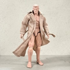 PB-LTC-KAK: 1/12 Khaki Wired Trench Coat for 6″ action figure