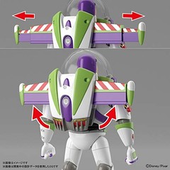 BANDAI TOY STORY 4 Buzz Lightyear Plastic Model Kit Japan Official