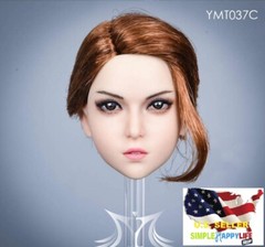 1/6 Female Head Sculpt Mary 12” Figure HOT TOYS PHICEN Poptoys YMT037C ❶USA❶