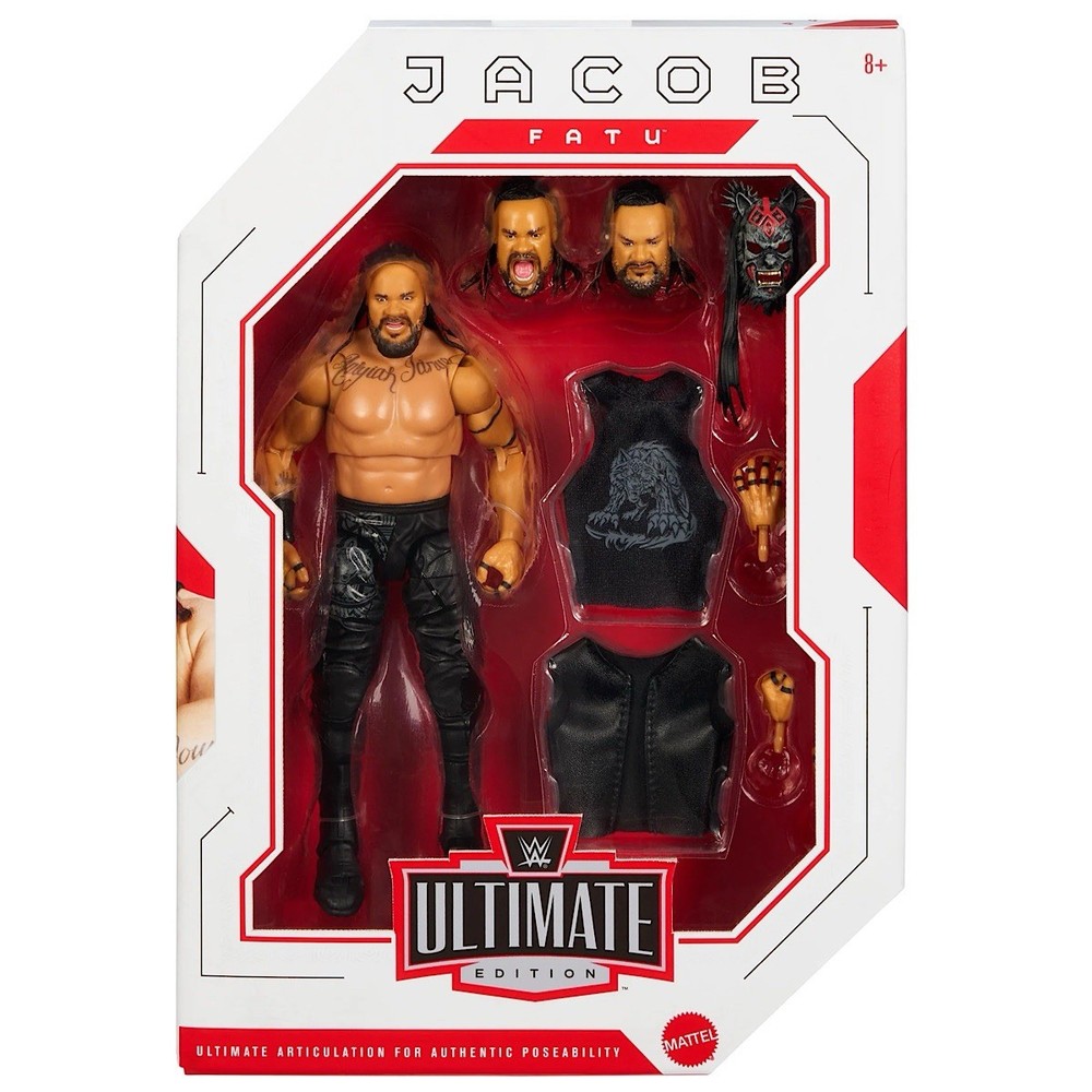Jacob Fatu WWE Mattel Ultimate Edition Series 32 Wrestling Figure