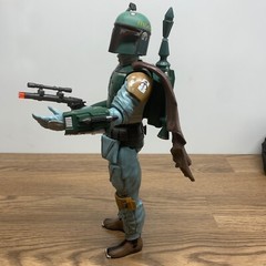 Star Wars Boba Fett Action Figure 13.5″ Disney Store Talking Interactive 2014