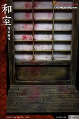 1/6 Action Figure Accessory Washitsu room background platform Diorama Stand Toy