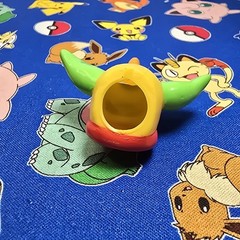 Pokemon Weepinbell Red Figure Finger Puppet 1996 Nintendo PVC Bandai Vintage USA