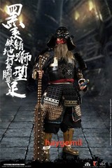 COOMODEL SE074 Japanese Samurai METAL BLACK LION ARMOR 1/6 LEGENDARY VER figure